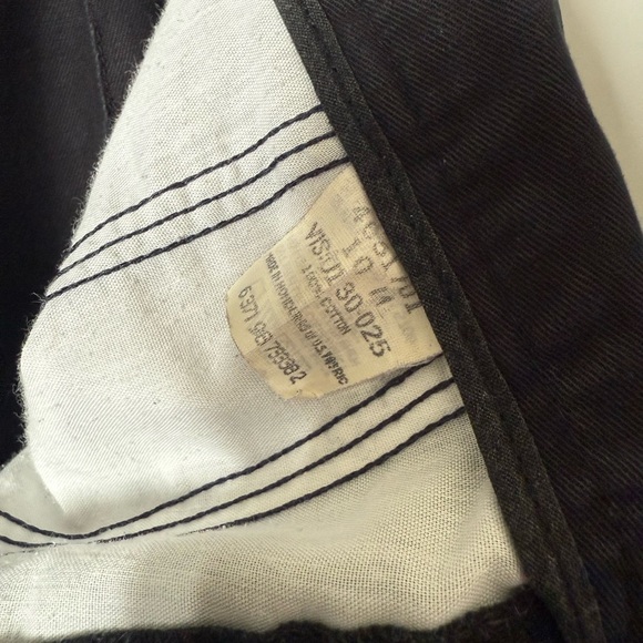 Vintage Black Lee Pants – Size Medium / 10 – Classic Fit - Picture 5 of 5